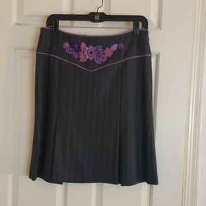 Moschino wool mini skirt